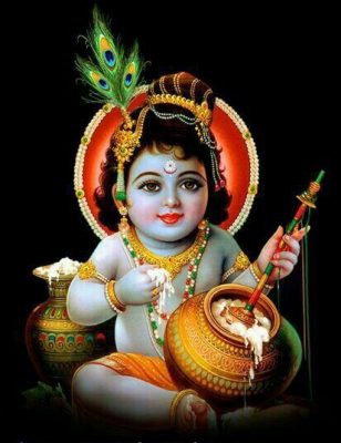 lord little krishna images