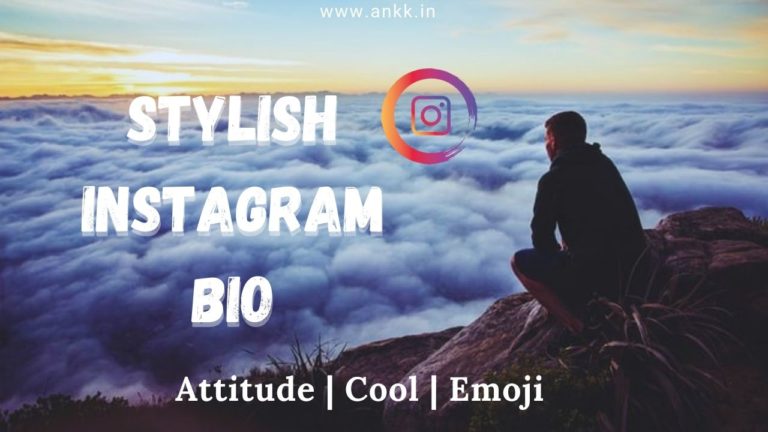 100+ Best Instagram Bio For Boys | Attitude Stylish Bio With Emoji in Hindi & English