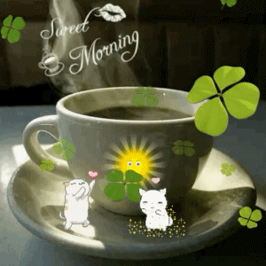 Good Morning GIF Tea cup