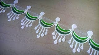 Straight Line Rangoli Designs