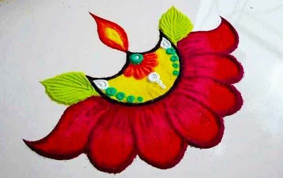 Very Very Small Rangoli Designs Images