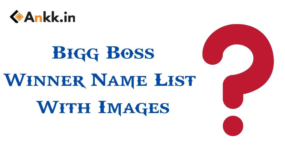 Bigg Boss Winners List