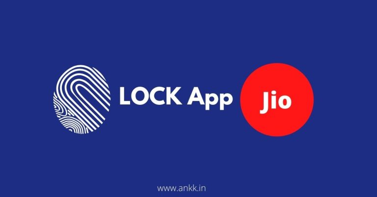 Jio Phone Fingerprint Lock App | How To Set Up