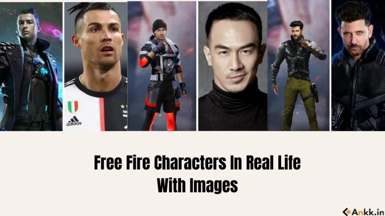 Free Fire Characters In Real Life [Complete List]