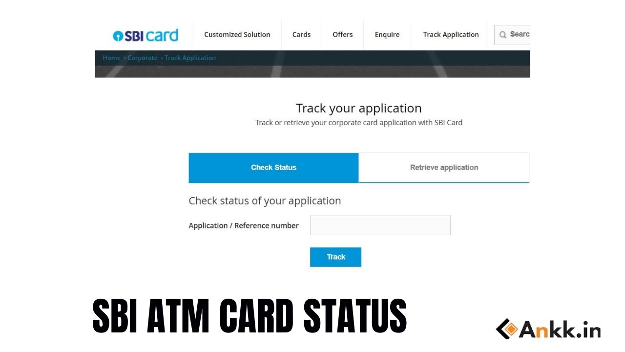 How To Track SBI ATM Card Delivery Status | SBI Debit Card Tracking
