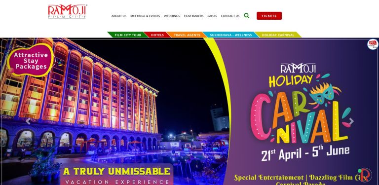 Ramoji Film City Ticket Price Today Booking Online 2022