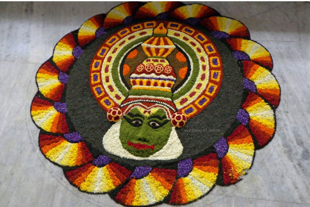 Top 10 Best Onam Pookalam Designs 