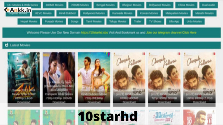 10starhd Torrent Website: Download Movies For Free