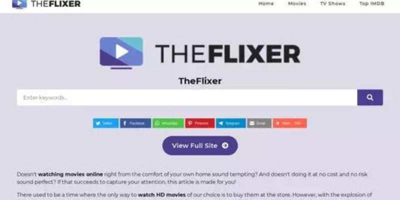 How To Login On To Theflixer? 